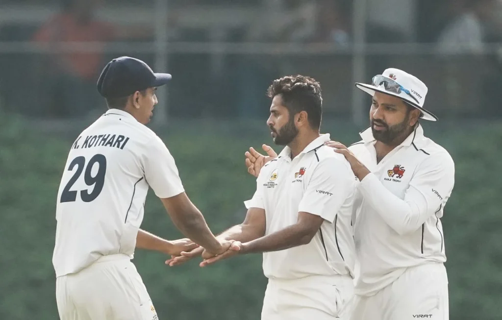 Shardul Thakur Hat-trick Keeps Mumbai On Front Seat