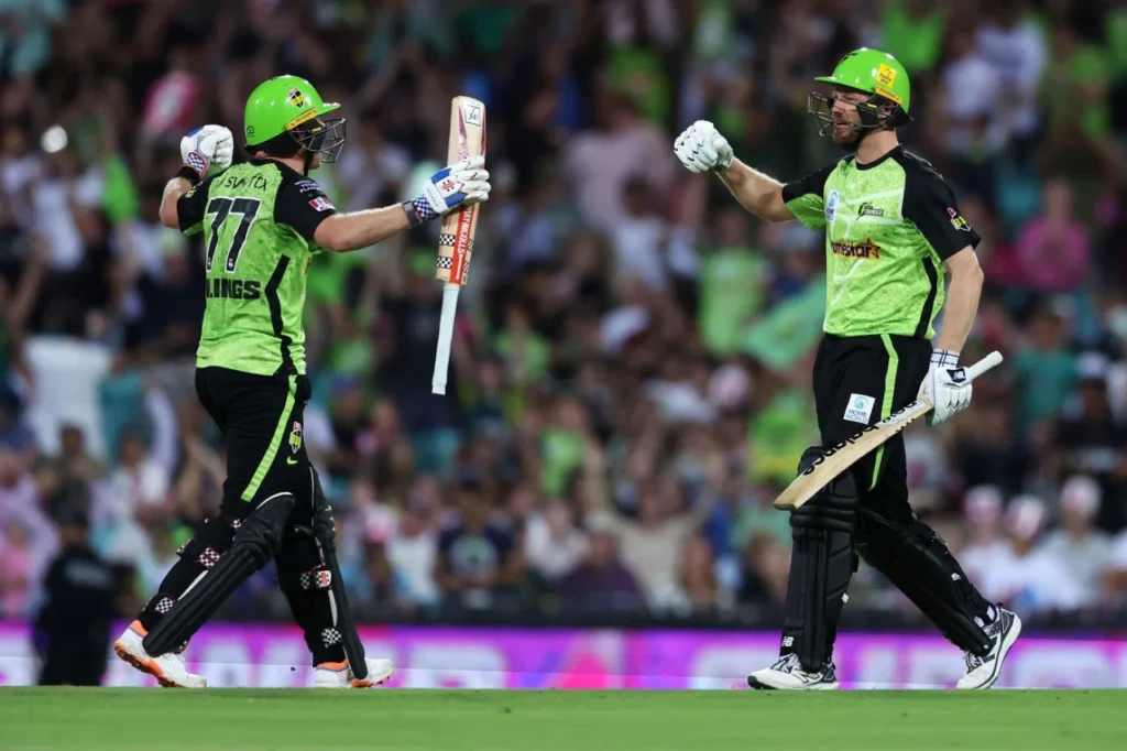 Sydney Thunder Vs Sydney Sixers Match Report